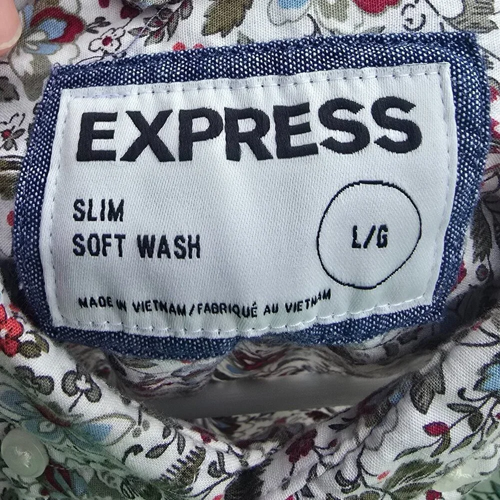 Express gently worn